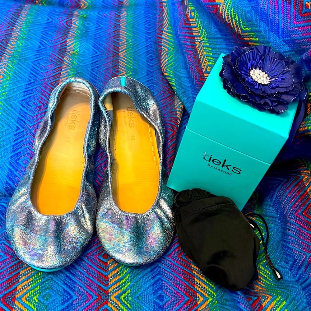 Tieks Moonstruck Flats Size 13 !